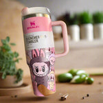 Load image into Gallery viewer, Whimsical Mischief 40 Oz Stainless Steel Tumbler