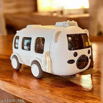 Load image into Gallery viewer, Bus Shaped Water Bottle for Kids with Strap, Sipper, and Straw - 500ml
