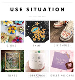 Load image into Gallery viewer, Acrylic Paint Marker Pen Set Of 36 Vibrant Colors - Multicolor Markers And Highlighters