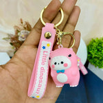 Load image into Gallery viewer, Adorable 3D Cartoon Theme Astronaut & Dinosaur Premium Keychains for Kids Cartoon Keychains