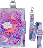 Load image into Gallery viewer, Adorable And Colorful Premium Quality Canvas Cross Body Clutch Wallet For Kids