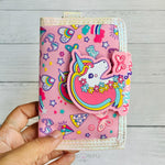 Load image into Gallery viewer, Adorable And Colorful Premium Quality Canvas Cross Body Clutch Wallet For Kids