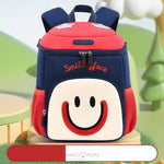 Load image into Gallery viewer, Adorable Smiling Face Design Kids School Backpack Blue