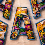 Load image into Gallery viewer, Alphabet Letters Fillable Chocolate And Imported Toffees Hamper Gift