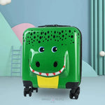 Load image into Gallery viewer, Cartoon Animal Design Kids Trolley Luggage Travel Bag Suitcase