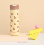 Load image into Gallery viewer, Animal Hot And Cold Stainless Steel Water Bottle - 420Ml