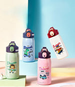 Load image into Gallery viewer, Animal Print Travel Stainless Steel Water Bottle - 530Ml