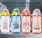 Load image into Gallery viewer, Anti - Leak Kids Cartoon School Water Bottle - 550Ml