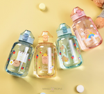 Load image into Gallery viewer, Bear Family Large Capacity Gallon Water Bottle - 1200Ml Water Bottles Sipper Bottle