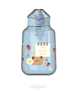 Load image into Gallery viewer, Bear Family Large Capacity Gallon Water Bottle - 1200Ml Water Bottles Sipper Bottle