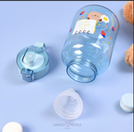 Load image into Gallery viewer, Bear Family Large Capacity Gallon Water Bottle - 1200Ml Water Bottles Sipper Bottle