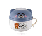 Load image into Gallery viewer, Bear Print Noodle/Soup Steel Cup With Handle
