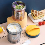 Load image into Gallery viewer, Breakfast Cup Insulated Stainless Steel Large Capacity With Spoon For Office - 400Ml
