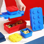 Load image into Gallery viewer, BrickBite StackBox – Fun Modular Snack Container Set LUNCH BOX