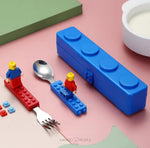 Load image into Gallery viewer, Lego Stainless Steel Cutlery Set