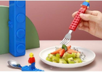 Load image into Gallery viewer, Lego Stainless Steel Cutlery Set
