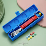 Load image into Gallery viewer, Lego Stainless Steel Cutlery Set
