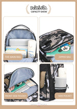 Load image into Gallery viewer, Camouflage Design Backpacks For High School And College Students Backpack