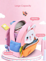 Load image into Gallery viewer, My Carrot Bunny Backpack For Kids With Anti-Lost Rope Design