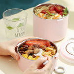 Load image into Gallery viewer, Chops And Hops Dual Compartment Stainless Steel Lunch Box - 1500Ml