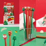 Load image into Gallery viewer, Christmas Theme Silicone Gel Pen Stationery
