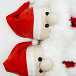 Load image into Gallery viewer, Christmas Theme Soft Santa Claus Hat Design Plush Slippers
