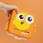 Load image into Gallery viewer, Chickie Chick Stainless Steel Lunch Box - 1120Ml Orange
