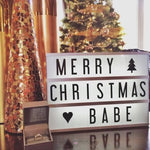 Load image into Gallery viewer, Cinema Lightbox Lamp - Write Your Own Message Table Lamps Mango People Local