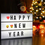 Load image into Gallery viewer, Cinema Lightbox Lamp - Write Your Own Message Table Lamps Mango People Local