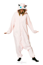 Load image into Gallery viewer, Clefairy Hooded Onesie Onesie Mango People Factory