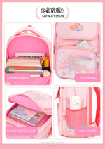 Load image into Gallery viewer, Cloudy Unicorn Backpack For High School And College Students