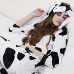 Load image into Gallery viewer, Cow Adult Onesie Pyjama Set Mango People Factory