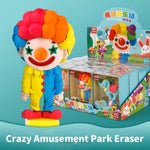 Load image into Gallery viewer, Crazy And Cute Jumbo Circus Amusement Park Theme 3-D Eraser For Kids Clown Theme Erasers