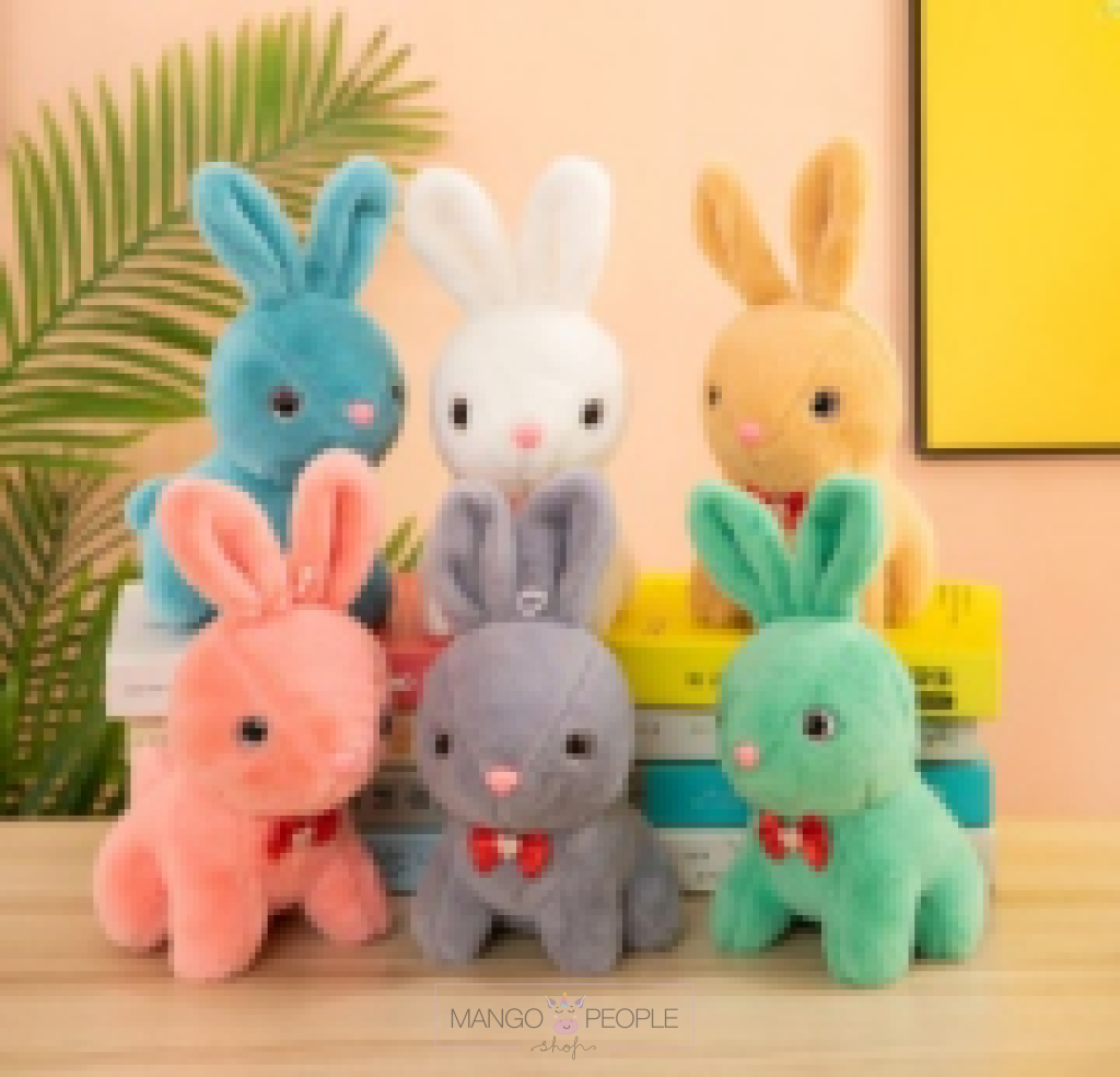 Cute and Adorable Colored Rabbit Design Plush Soft Toy 30cm