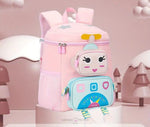Load image into Gallery viewer, Cute And Adorable My Dear Robo Design Backpack For Kids Backpack