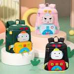 Load image into Gallery viewer, Cute And Adorable My Dear Robo Design Backpack For Kids Backpack
