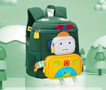 Load image into Gallery viewer, Cute And Adorable My Dear Robo Design Backpack For Kids Backpack