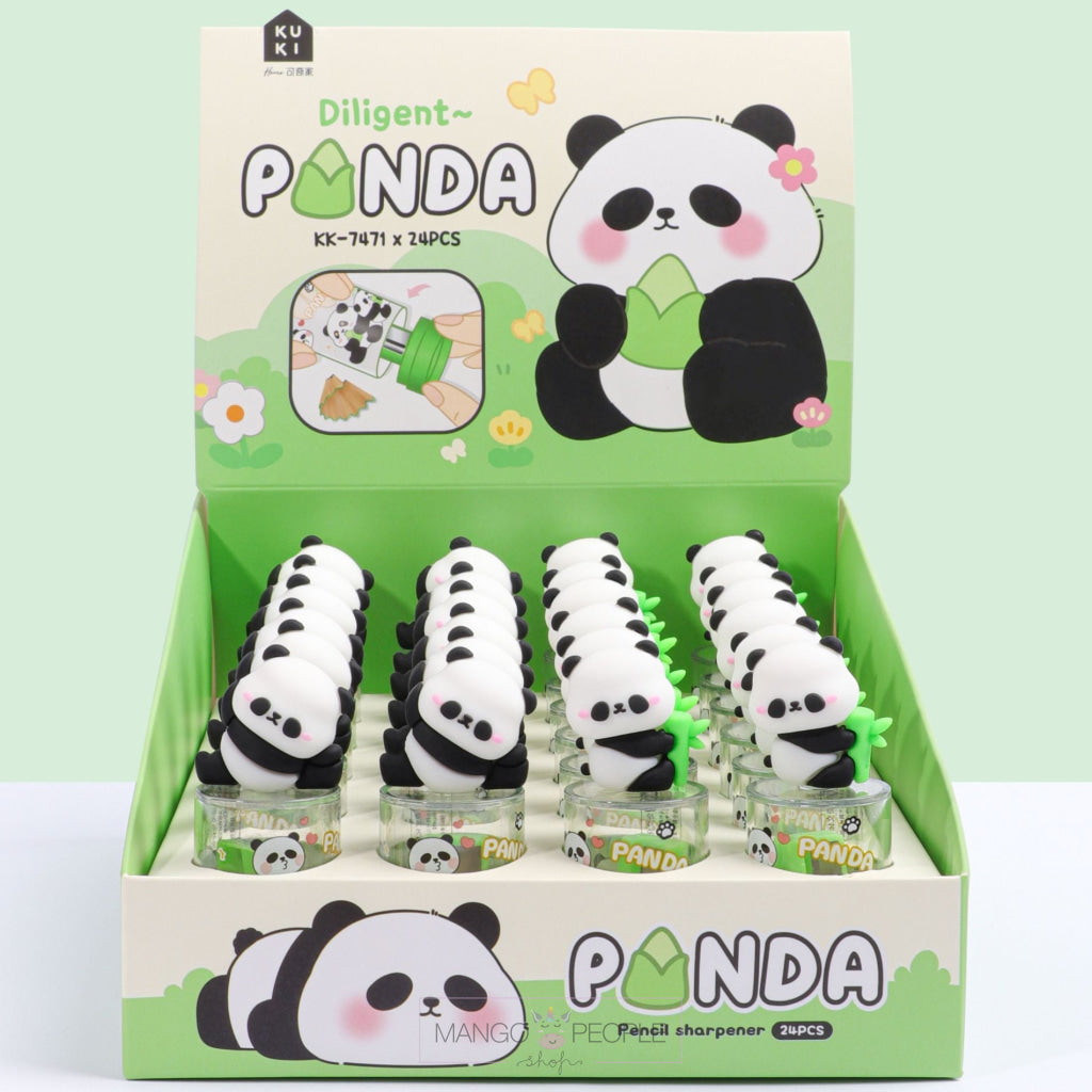 Cute And Colorful Kawaii Panda Pencil Sharpener