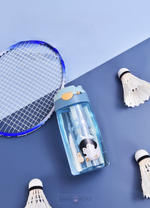 Load image into Gallery viewer, Cute Kids Water Bottle With Stainer - 470Ml Water Bottles Sipper Water Bottle