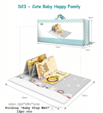 Load image into Gallery viewer, Cute Baby Happy Family Folding Play Mat Kids Pay