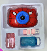 Load image into Gallery viewer, Cute Spiderman Bubble Camera For Kids Kids Bubble Camera