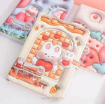 Load image into Gallery viewer, Cute Cartoon Daily Planner Diary With Theme Based Activity Notepad