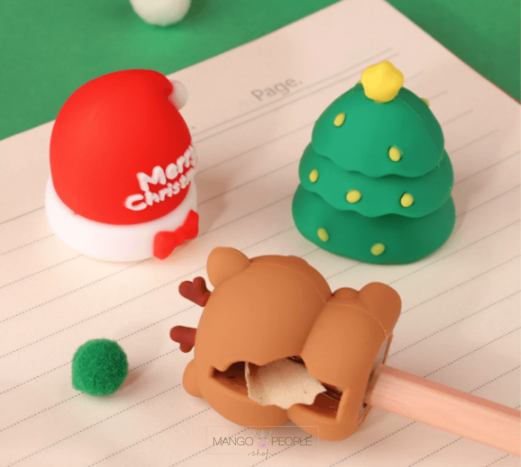 Cute Christmas Carnival Pencil Sharpener