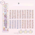 Load image into Gallery viewer, Cute Cartoon Masking Washi Decorative Tape Stickers For Creative Scrapbooking And Journaling School