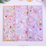 Load image into Gallery viewer, Puffy Stickers Stationery