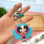 Load image into Gallery viewer, Cute Power Puff Girls Keychain Bags House
