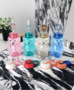 Load image into Gallery viewer, Teddy Bear Shaped Kids Water Bottle - 430Ml