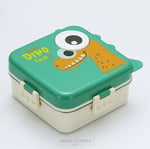 Load image into Gallery viewer, Deedee Dino Stainless Steel Lunch Box - 1120Ml Green