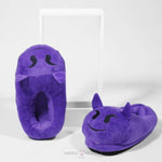 Load image into Gallery viewer, Devil Emoji Plush Slippers Plush Slippers Mango People International 
