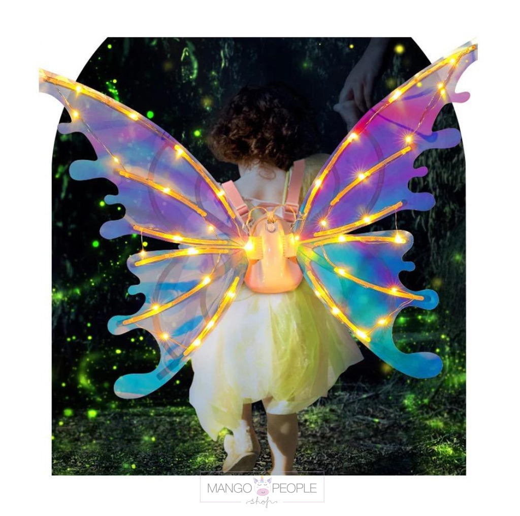 Electric Butterfly Wings Costume Magic Led Lights